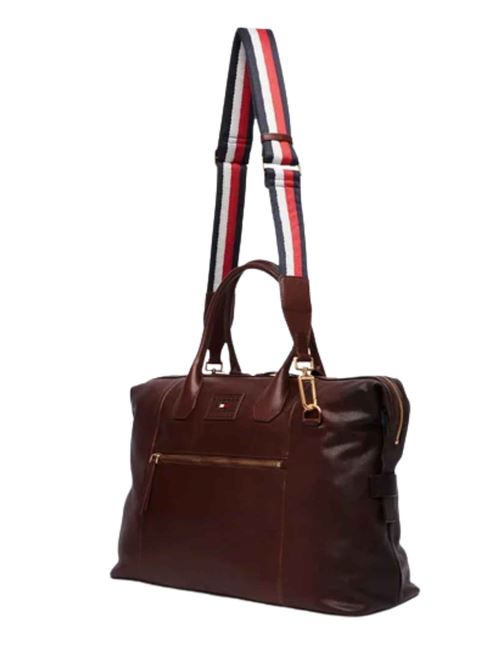 Borsa da viaggio morbida in pelle Tommy Hilfiger | AM0AM147450HE